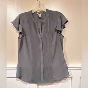 Gray Women's Casual Blouse